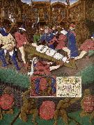 Jean Fouquet The Martyrdom of St Apollonia oil painting reproduction